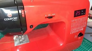 Машинка "Комфорт 555", пробую свободно - ходовую стежку🤗🤗🤗