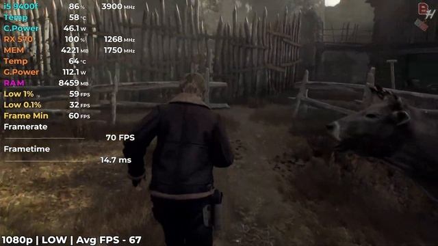 X79 + RX570 тест в 14 играх (Full HD)