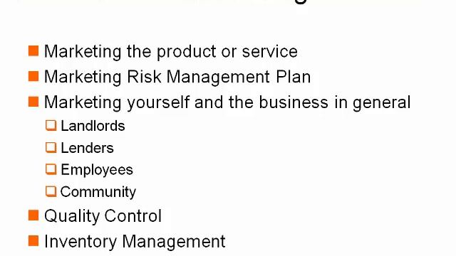 Business Plan Components