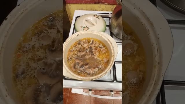 29 Суп с шампиньонами