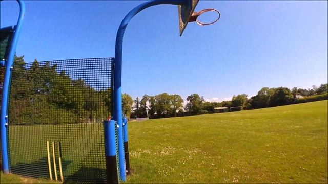 Basketball Hoop FPV Drone Slam Dunk Dive! смотреть онлайн