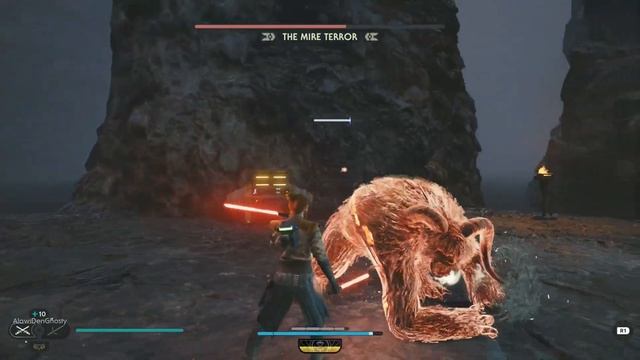 Grandmaster No Damage Mire Terror - Star Wars Jedi: Survivor (PS5 4K 60FPS) смотреть онлайн