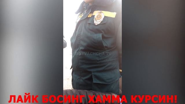 ЖИЗЗАХДА ШОВ-ШУВ БУЛГАН - ГАИ ВОКЕАСИ!