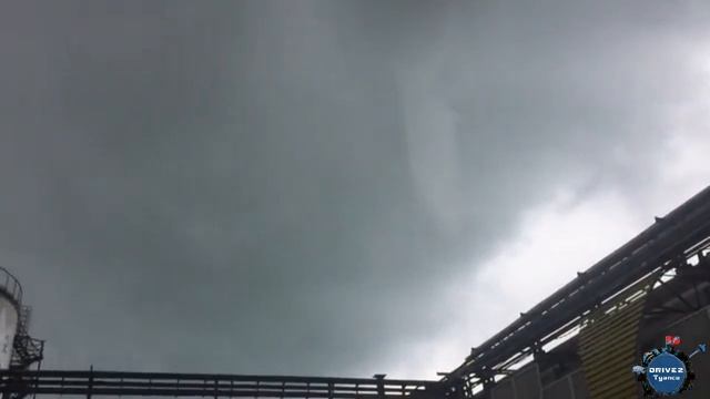 Смерч в порту Туапсе 02.11.2017