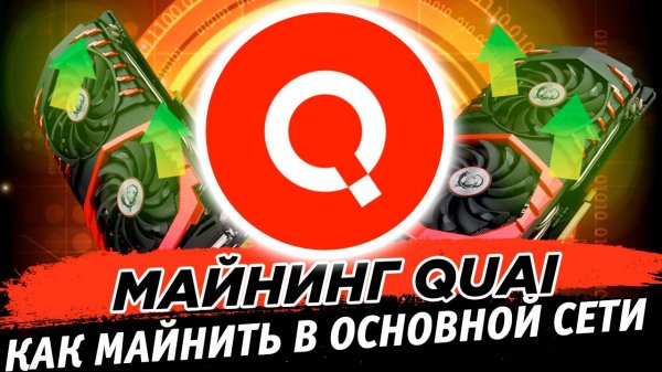 🔥 НОВАЯ МОНЕТА! Майнинг QUAI. Как майнить в основной сети на HiveOS, RaveOS, Windows