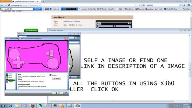 XPADDER FOR WINDOWS 7 (LINK) & EXAMPLE HOW TO USE IT смотреть онлайн