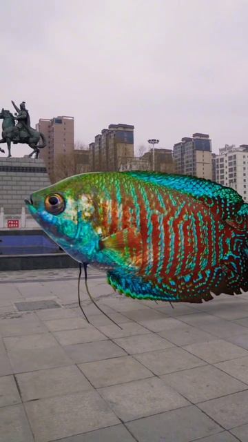 What a big fish ❤️🔥#effects #vfx смотреть онлайн