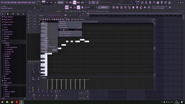 САМЫЙ ПРОСТОЙ СПОСОБ КАК СОХРАНИТЬ MIDI ФАЙЛ В FL STUDIO 21 смотреть онлайн