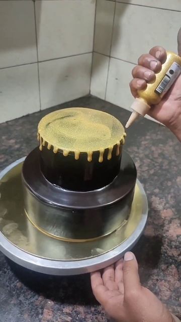Dark Chocolate Cake Design//Chocolate Truffle Cake Making/ #shorts #cake #chocolate @riyajulcakes смотреть онлайн
