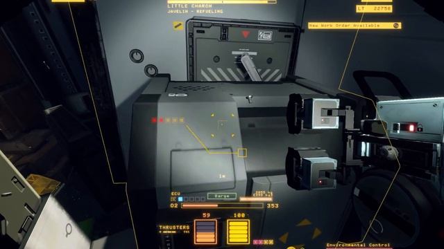 Refueling Javelin - Little Charon shift 1/3 - Hardspace Shipbreaker смотреть онлайн