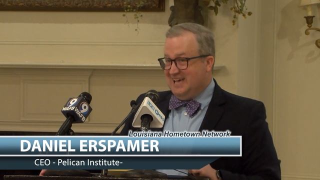 Pelican Institute CEO Daniel Erspamer at Baton Rouge Press Club - February 12, 2024 смотреть онлайн