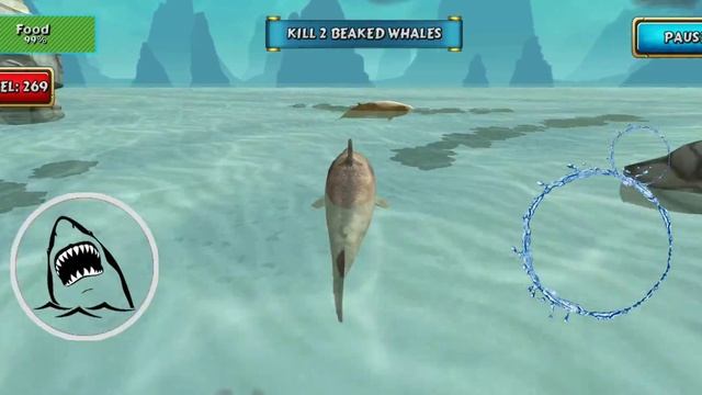 Shark Simulator Beach Killer Android Gameplay #32 смотреть онлайн