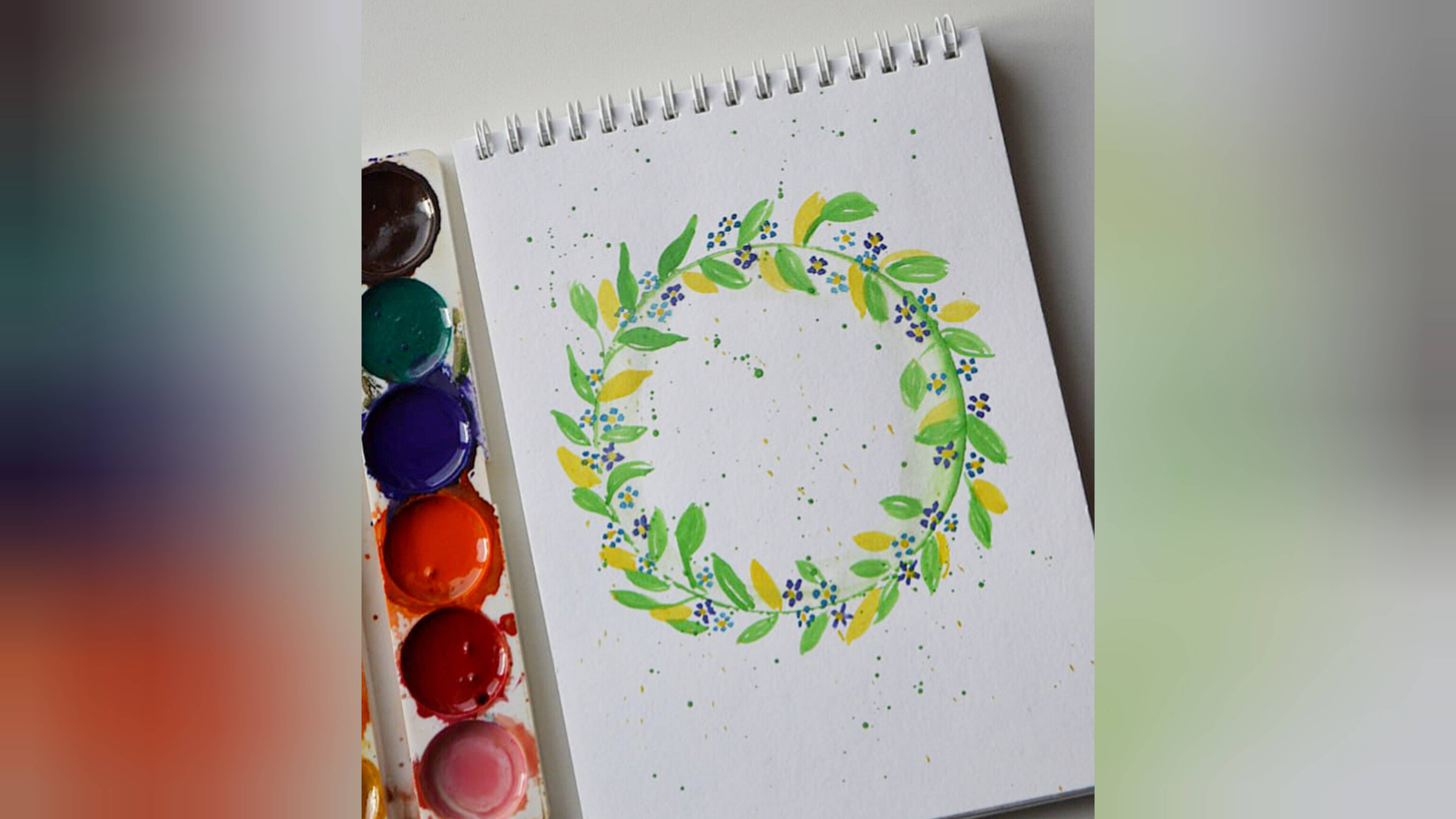 Рисую акварелью смотреть онлайн