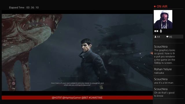 Dishonored 2 PS4 PRO Live Impressions Gameplay - HipHopGamer смотреть онлайн