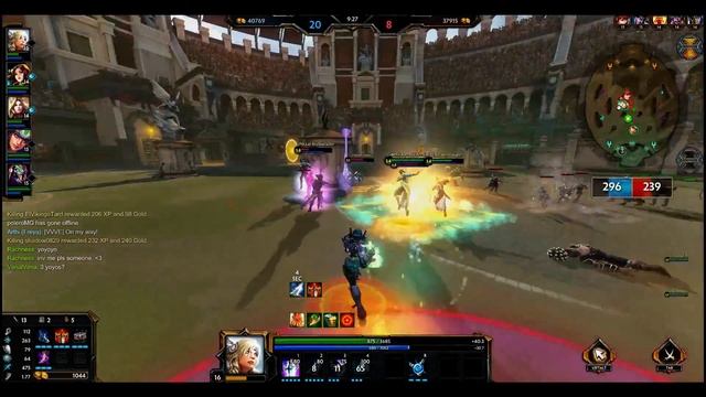 Smite - Arena - Freya 2 - Heating up смотреть онлайн