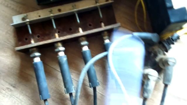 Проверка катушек зажигания на разряднике.