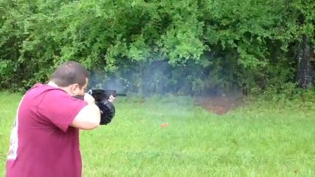 Saiga 12 gauge 20 round dump смотреть онлайн