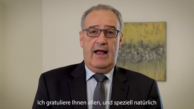 SwissSkills Championships 2020: Videobotschaft Bundesrat Guy Parmelin смотреть онлайн