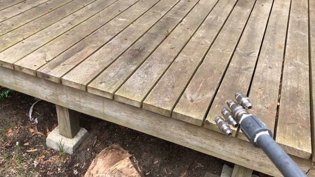 Cleaning a Deck with Oxygen Bleach смотреть онлайн