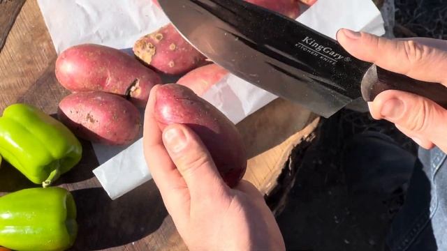 Килька в глиняной кастрюле на высоте 1649 метров .Sprat in a clay pot. Hamsi tava. Hamsi sarma. смотреть онлайн