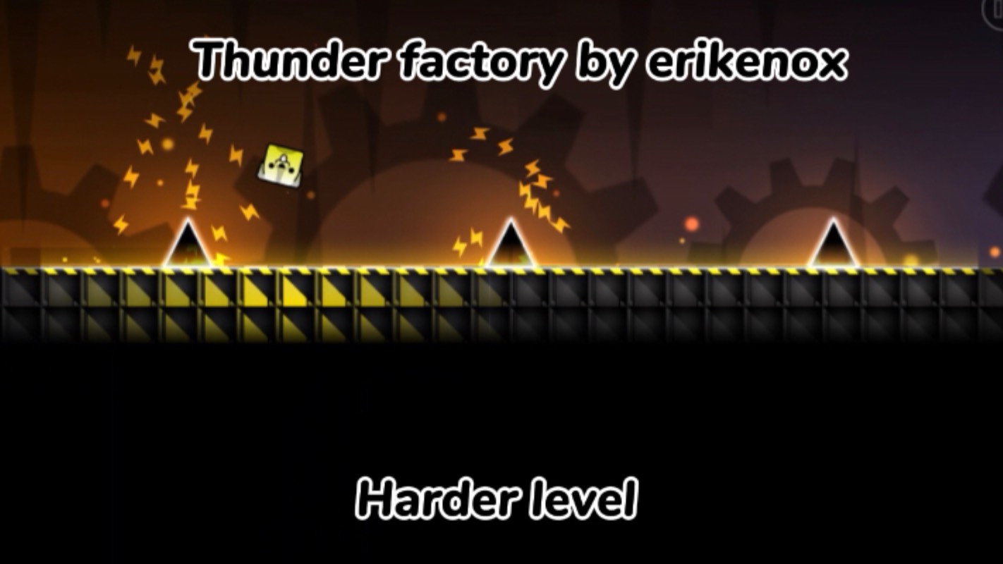 Thunder factory by erikenox|harder level|geometry dash| смотреть онлайн