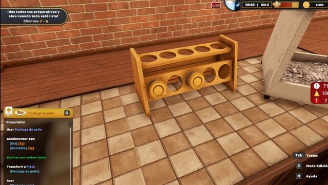 Kebab simulador #3 ¿Se puede crear recetas propias? | Gameplay en Español смотреть онлайн