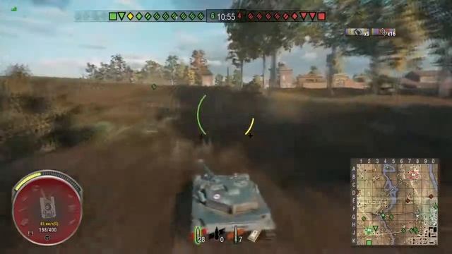 AMX ELC biz ацццкий прожектор, свет 3500+, дамаг 700+ с 8 лвл World of tanks PS4 смотреть онлайн