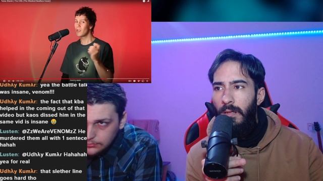 Introducing my friend to @TarasStanin The Hills (The Weeknd Beatbox Cover) FIRST WATCH смотреть онлайн