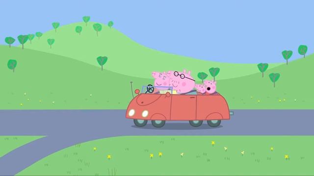 Свинка Пеппа Дорожная пробка смотреть онлайн