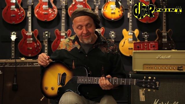 1956 Gibson Les Paul Junior - Sunburst / GuitarPoint Maintal / Vintage Guitars смотреть онлайн