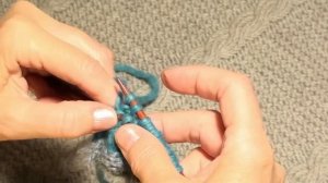 Шапочка-шлем из журнала Vogue Knitting. Часть 1