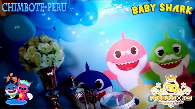BABY SHARK fondo de mesa-ED ProduccionesChimbote Peru смотреть онлайн