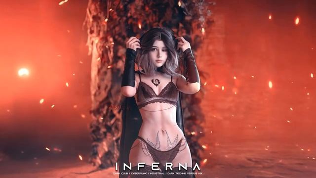 INFERNA - Dark Techno Cyberpunk Dark Clubbing Industrial Bass Type Beat Mix смотреть онлайн