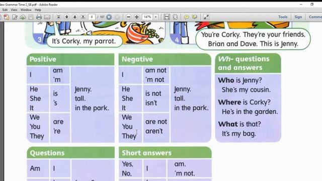 New Grammar Time 2 Lesson3 смотреть онлайн