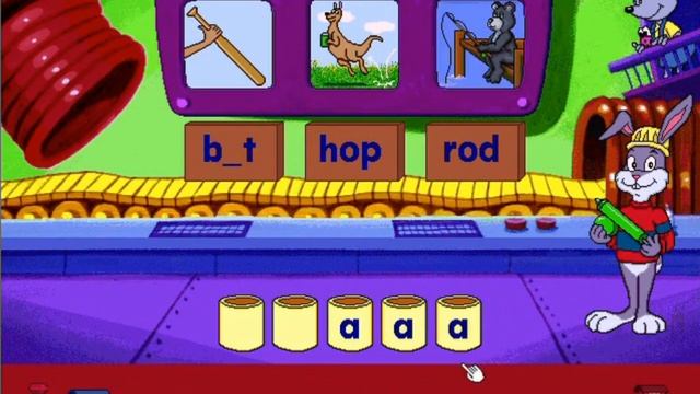 Reader Rabbit Reading 1 - Part 3/4: Labeler Game смотреть онлайн