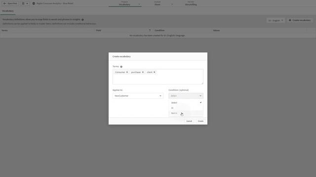 Creating vocabulary in Business logic смотреть онлайн