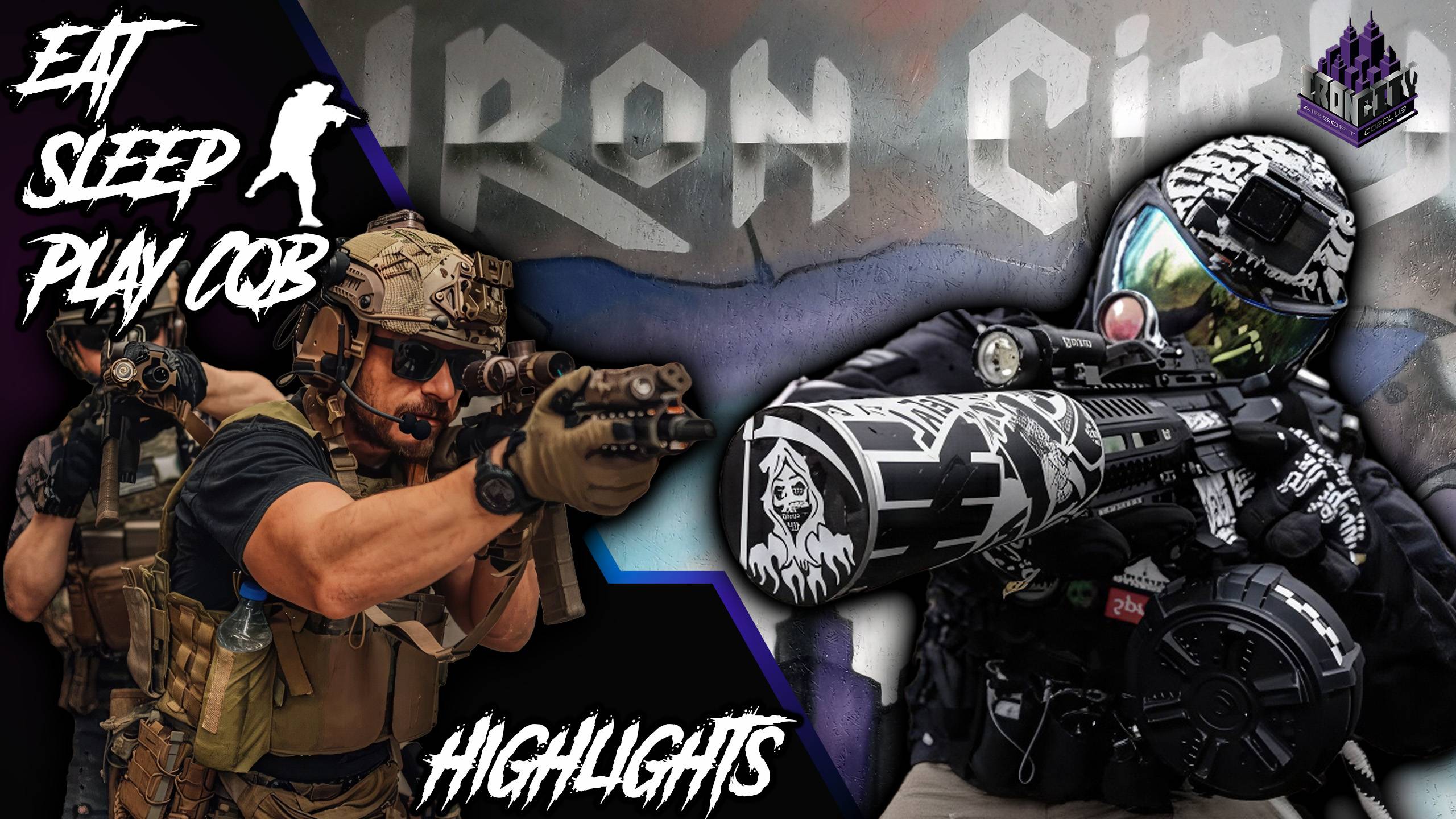 Адреналиновый CQB-экшн в стальных лабиринтах IRON CITY #airsoft #cqb 01.02.2025