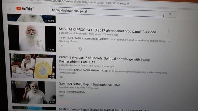 Bapuji new YOUTUBE channel intro PARAM SHANTI смотреть онлайн