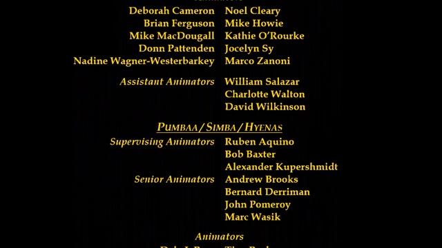 Timon And Pumbaa Rewind The Lion King 1 1/2