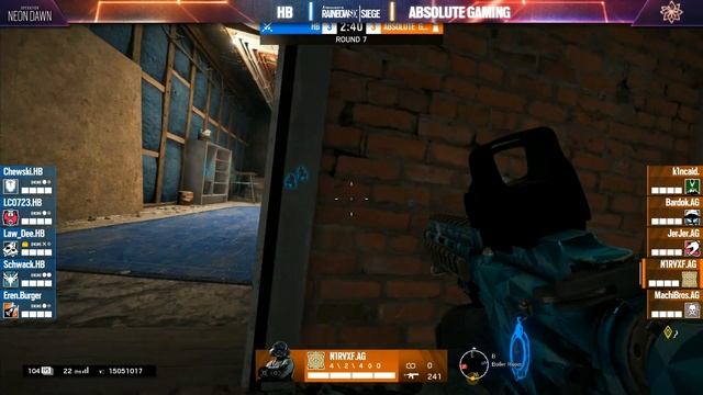 Rainbow Six Siege - The Neon Games Tournament: HB vs Absolute Gaming GAME 2 смотреть онлайн