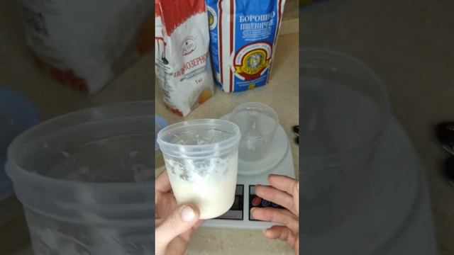Третье кормление пшеничной закваски