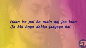 CHAM CHAM lyrics full song   Baaghi  monali thakur, meet bros    lyrical video 1