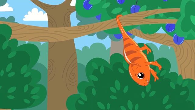 Учим цвета - Кукутики Хамелеон - Песенка мультик для детей смотреть онлайн