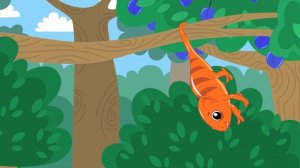 Учим цвета - Кукутики Хамелеон - Песенка мультик для детей