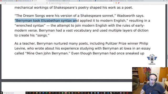 Understanding John Berryman's THE DREAM SONGS (1964 - 1969)