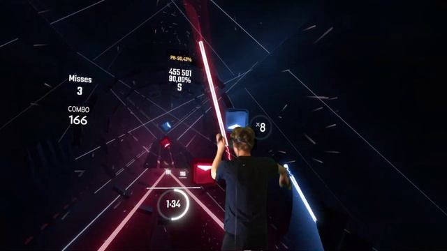 Beatsaber - Mixed Reality - Astronomia (Comphoya Edit) | Vicetone & Tony Igy - Expert Plus смотреть онлайн