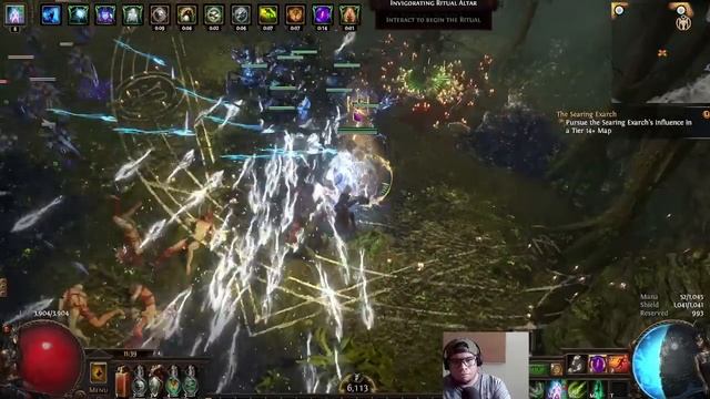 Path Of Exile: Leveling Wretched Defiler Spectre Necromancer Día 9 #pathofexile #poe #gamer