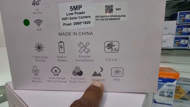 كاميرات مراقبة PTZ متحركة 360° مع شحن خلايا شمسية واتصال شبكة او 4G смотреть онлайн