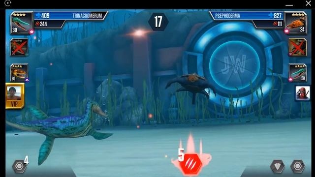 Jurassic World: The Game - Aquatic Player Duel Battle 72 - HENODUS! смотреть онлайн