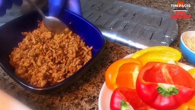 SKINNY LOW CARB BELL PEPPER TACOS | KETO DIET RECIPES | TIM PACIS смотреть онлайн